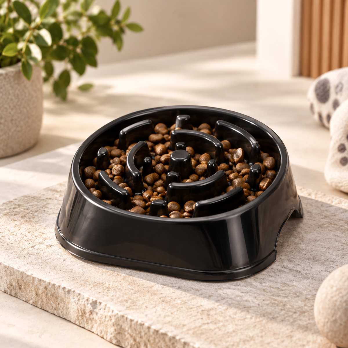 Haromio Slow Feeder Dog Bowl