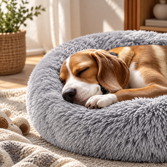 Haromio Cozy Donut Pet Bed
