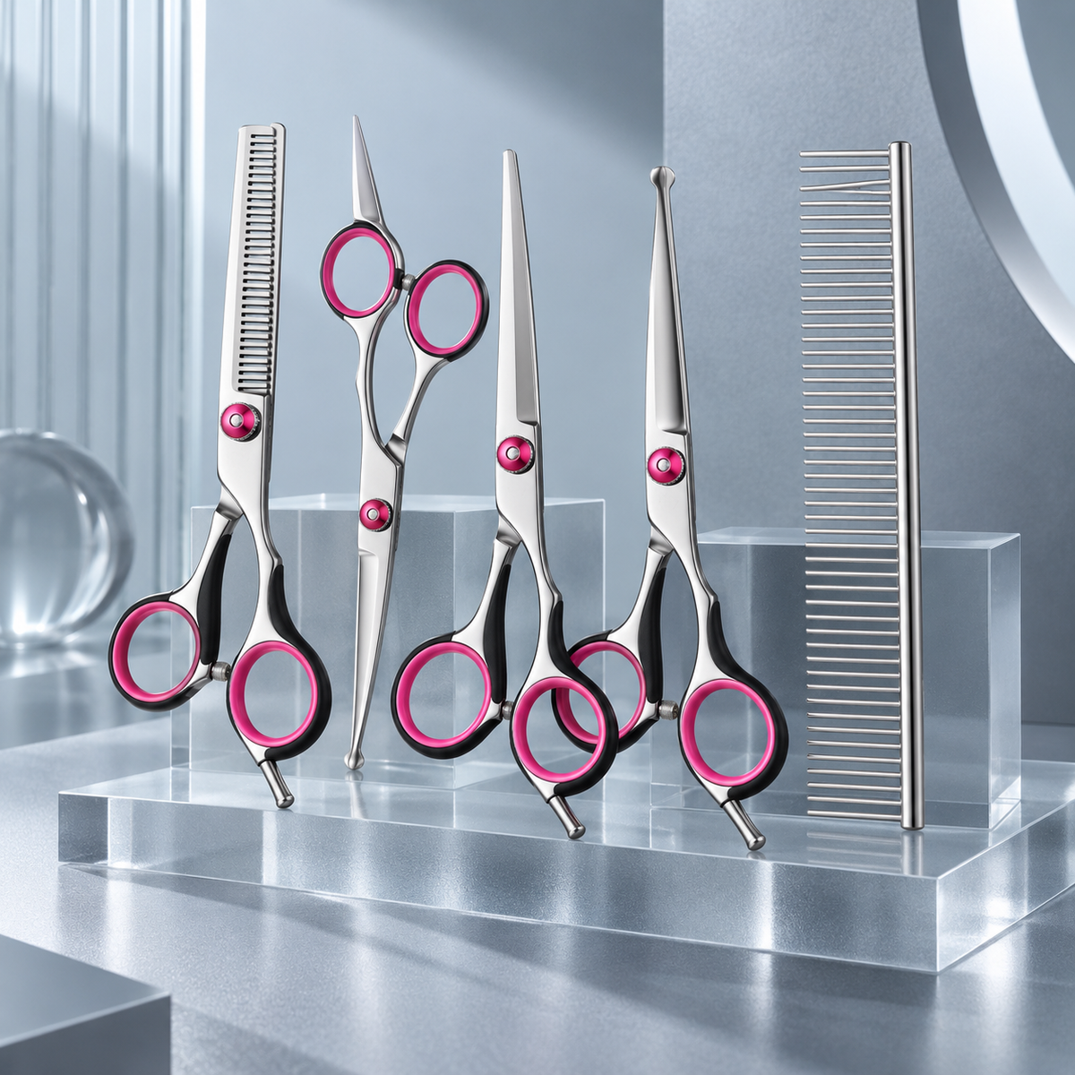 Haromio Pet Grooming Scissors Kit